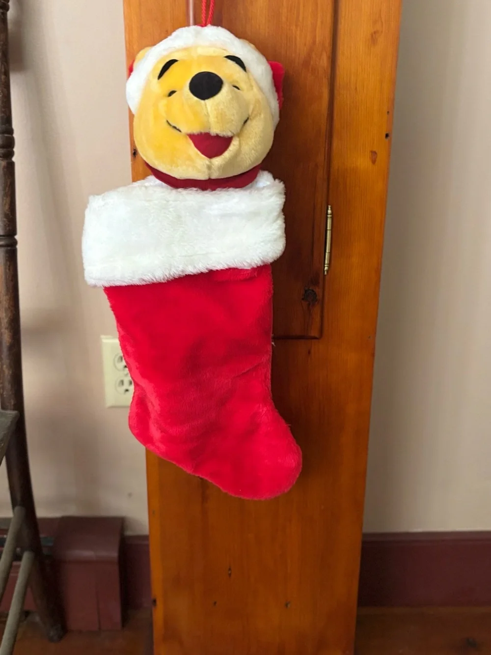 Winnie the Pooh Christmas stocking